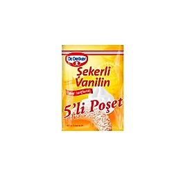 Dr oetker şeker vanilin 5li paket