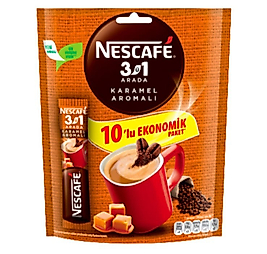 Nescafe 10 lü paket karamela