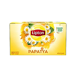 Lipton papatya poşet çay 20 adet