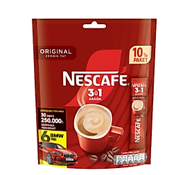 Nescafe 10 lü paket 3ü1 arada