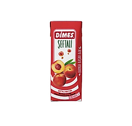 Dimes şeftali meyve suyu 200ml