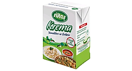 şütaş krema  yemeklere ve salatalara