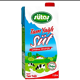 şütaş  tam yağlı süt