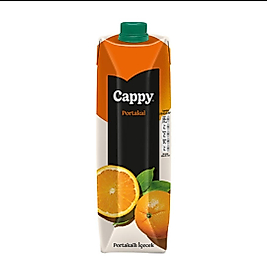 Cappy portakal 1litre meyve suyu