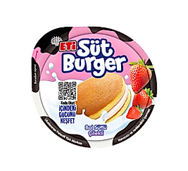 eti süt burger çilekli