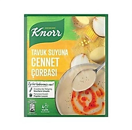 knorr tavuk suyuna cennet çorbası