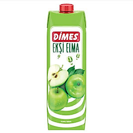 Dimes ekşi elma 1litre meyve suyu