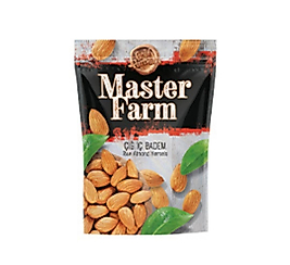 master farm çiğ iç badem 160gr